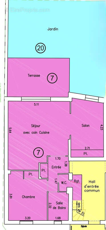 Appartement à SAINT-BRICE-SOUS-FORET
