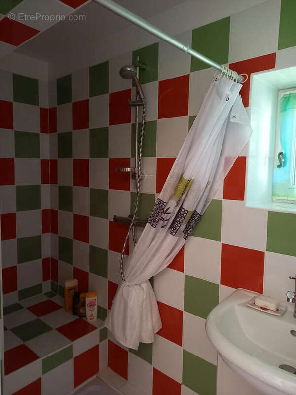 salle d&#039;eau grange - Maison à ARCAMBAL