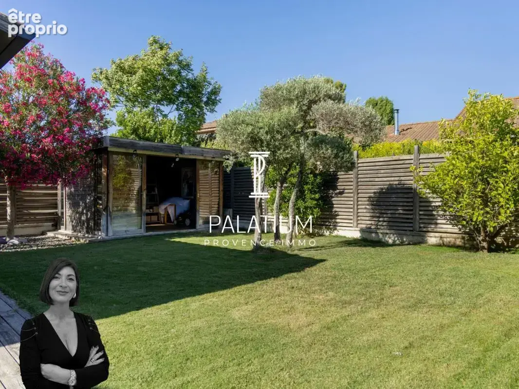 Villa contemporaine, piscine, jardin paysage - photo 24