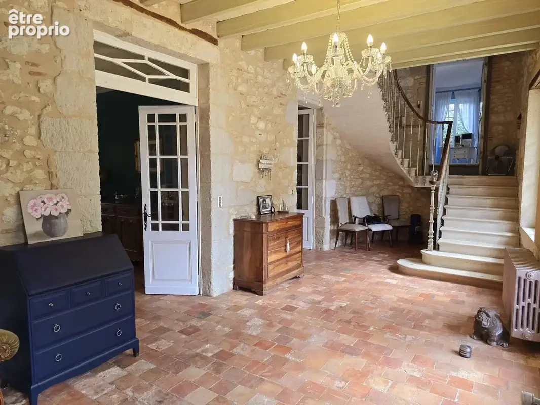 Manoir en Pierre avec Piscine, Terrain de Tennis & Grange – Près d'Eymet - photo 21