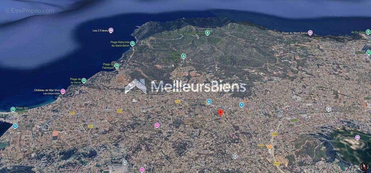 Terrain à LA SEYNE-SUR-MER