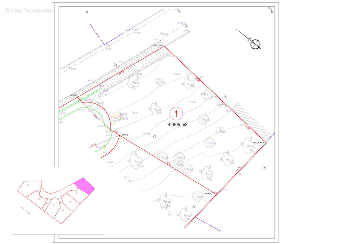 Terrain à SAINT-RAPHAEL