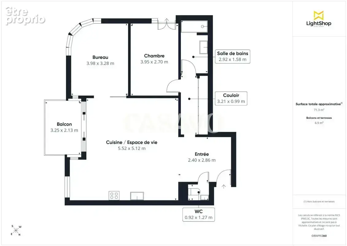 Vente Appartement 3 pièces de 71m² - 95880 Enghien-les-Bains - photo 17