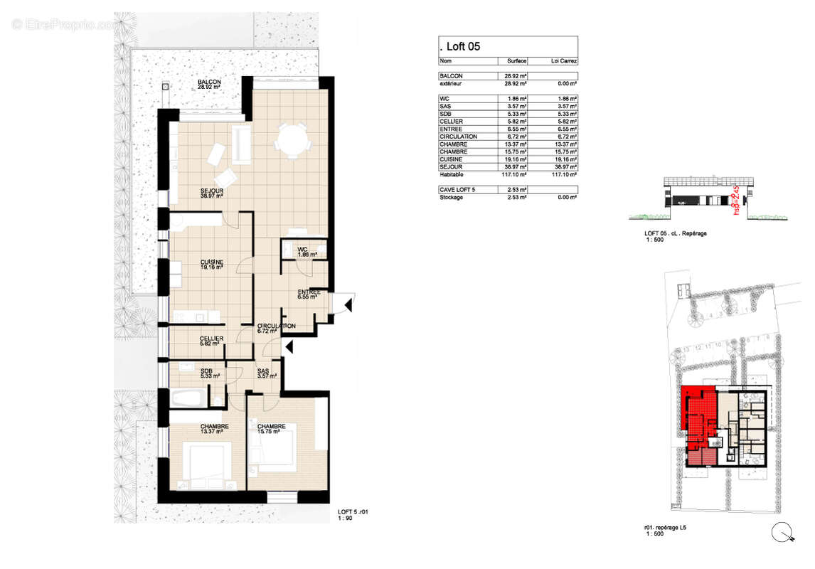 Appartement à THONON-LES-BAINS