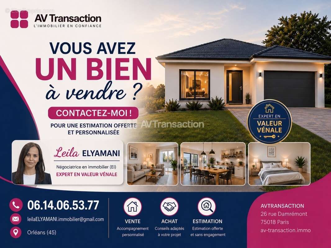 Appartement à FLEURY-LES-AUBRAIS