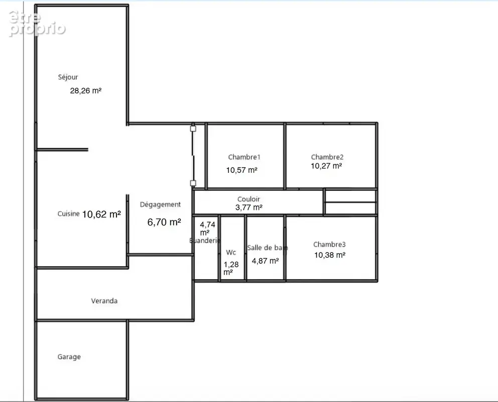 Maison - 4 pièces - secteur recherché - sainte-élisabeth - photo 12
