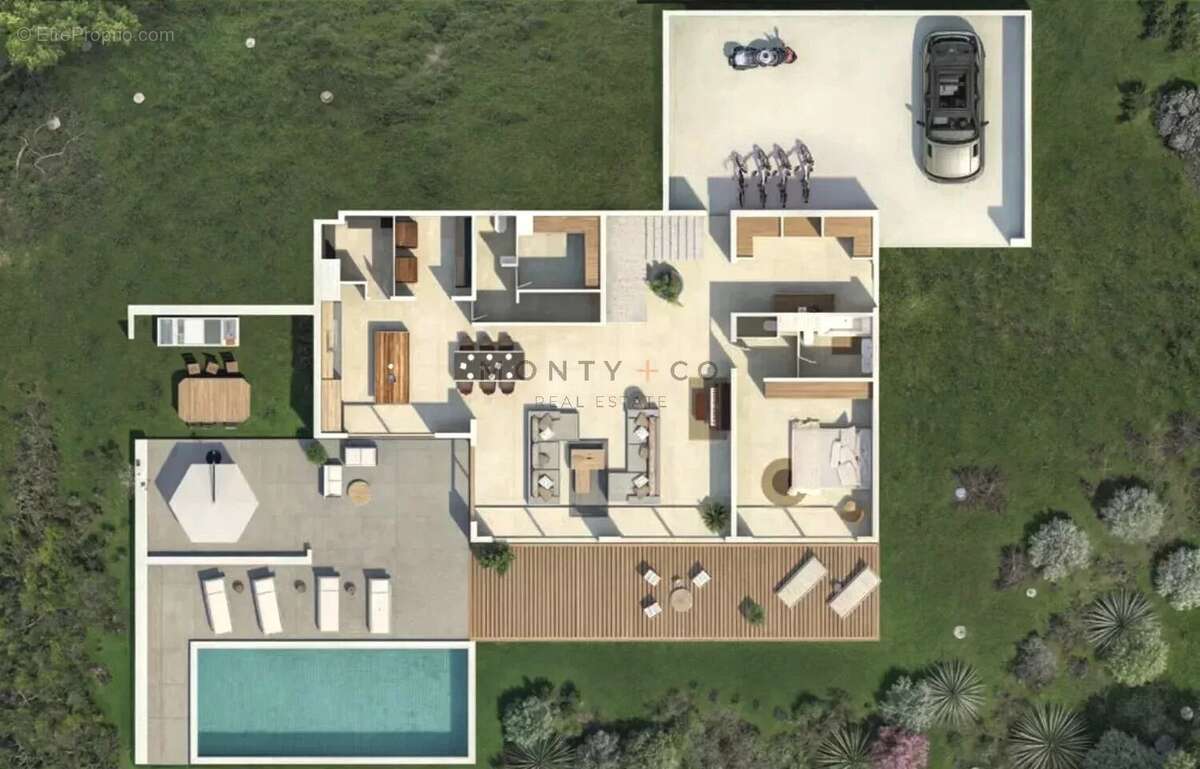 Vente villa 5 chambres vue mer dans un domaine privé a Grimaud - photo 6