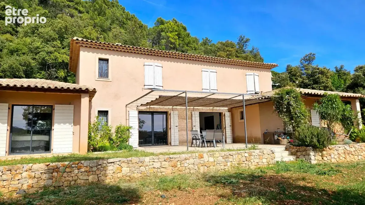 Claviers , Var . Villa contemporaine avec vue dégagée, piscine et terrain de 5800 m² - photo 16