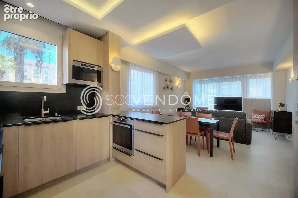Cannes banane croisette 3 pieces renove a vendre - photo 2