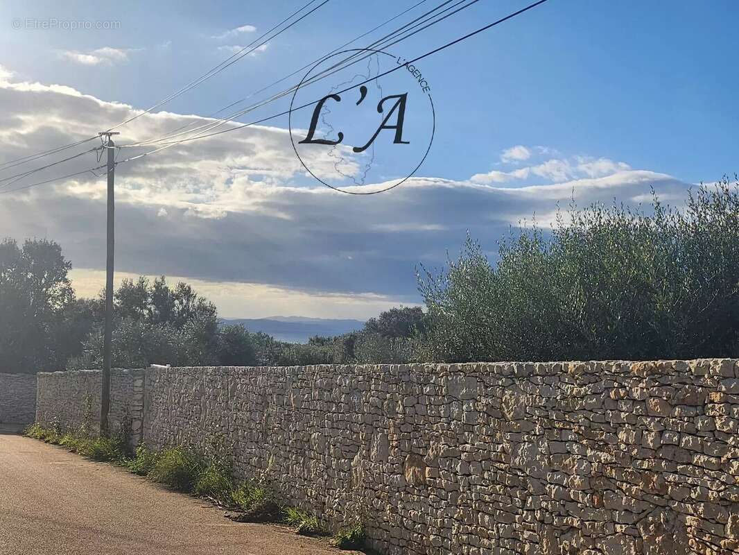 Terrain à BONIFACIO