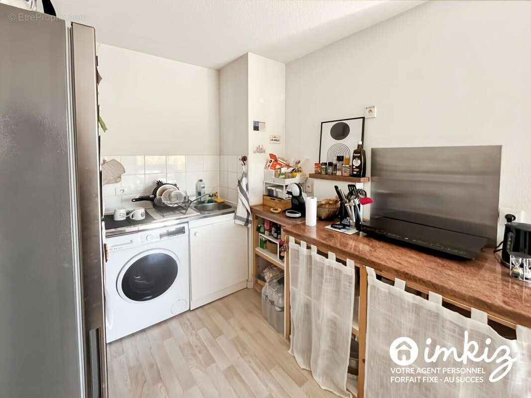 Appartement 2 p.  Balcon, parking, proche tram - photo 4