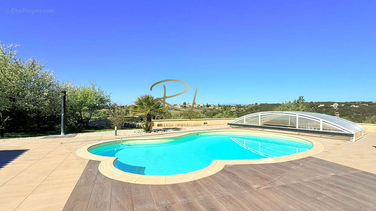Magnifique maison avec vue exceptionnelle  à Orgnac-l’Aven (Ardèche) - photo 12
