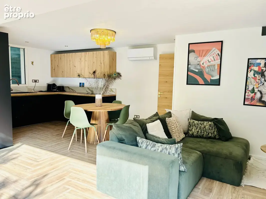 A vendre- maison de ville- refaite a neuf - cannes - bas mont fleury a 15 minutes croisette - photo 5