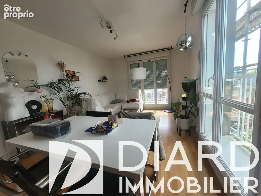 Appartement T2 Rennes 51 m2 dernier étage avec terrasse - photo 5