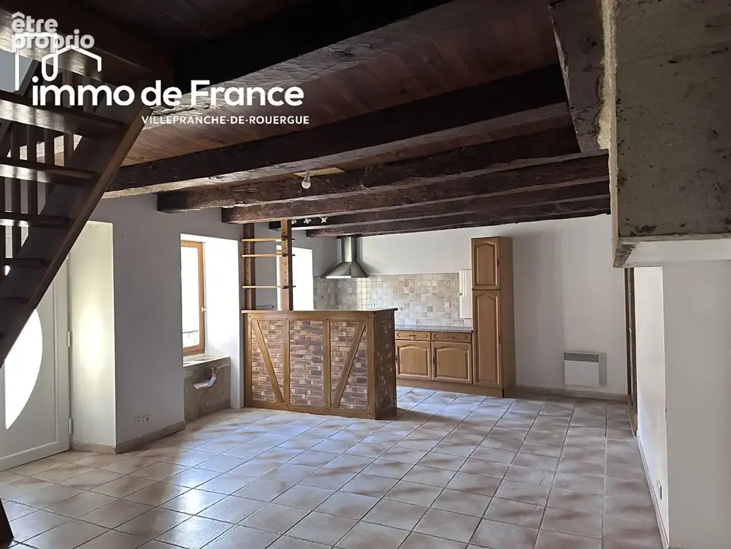 Parisot, ensemble de 2 maisons, une maison T4 rénovée de 91 m² + une maison T3 à rénover - photo 3