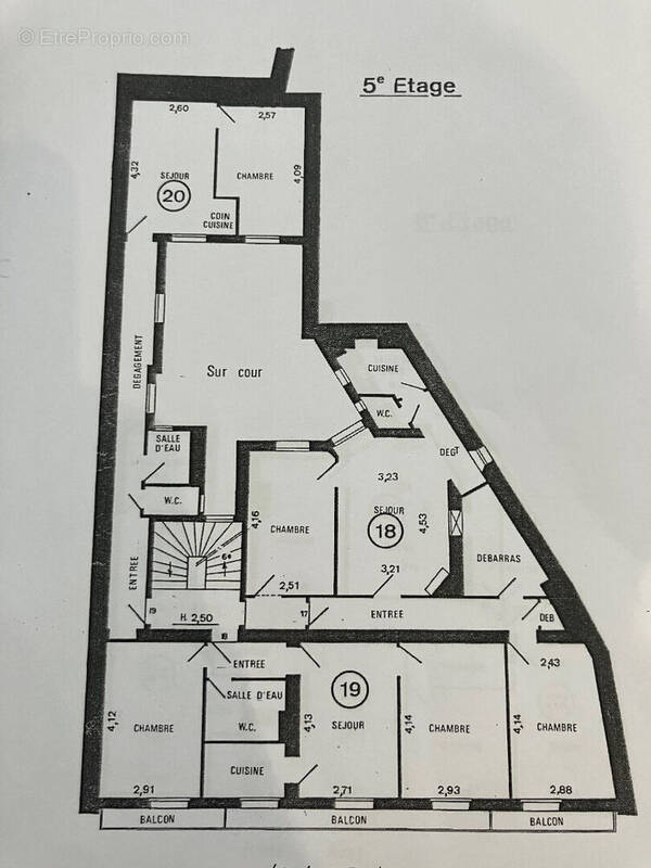 Appartement à PARIS-19E