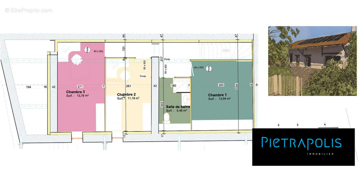 Maison à VILLEFRANCHE-SUR-SAONE
