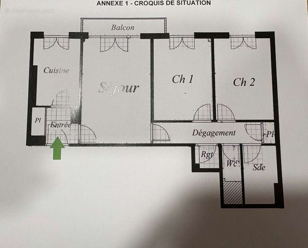Appartement à PARIS-13E