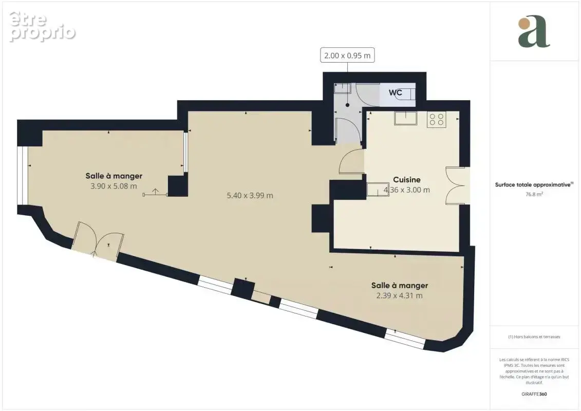 Restaurant clé en main de 82 m²  entièrement rénové  en vente à Nice Carré d’Or (06000) - photo 4