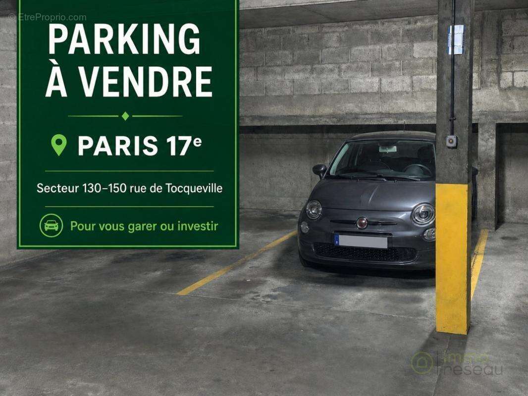 Parking à PARIS-17E