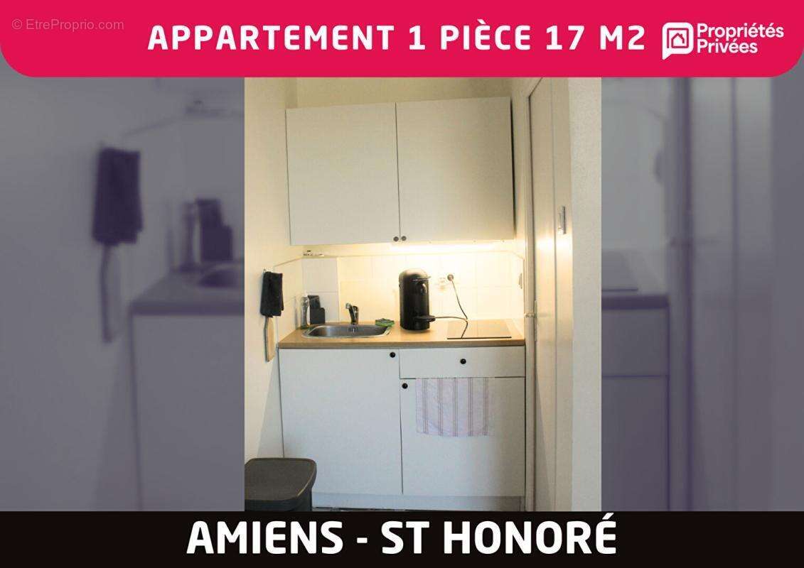 Appartement 1 pièce 17 m2 - Amiens St Honoré-Jeanne d'Arc - photo 2