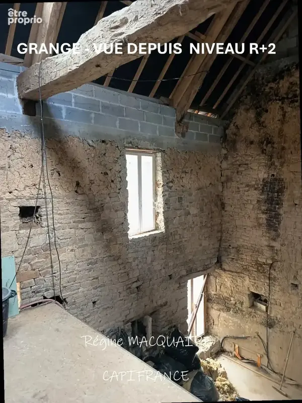 Bâtisse du XVIᵉ siècle à réhabiliter & Grange en cours de travaux – Ensemble foncier de 11 133 m² – Saint-Vigor-des-Monts (50420 - photo 13