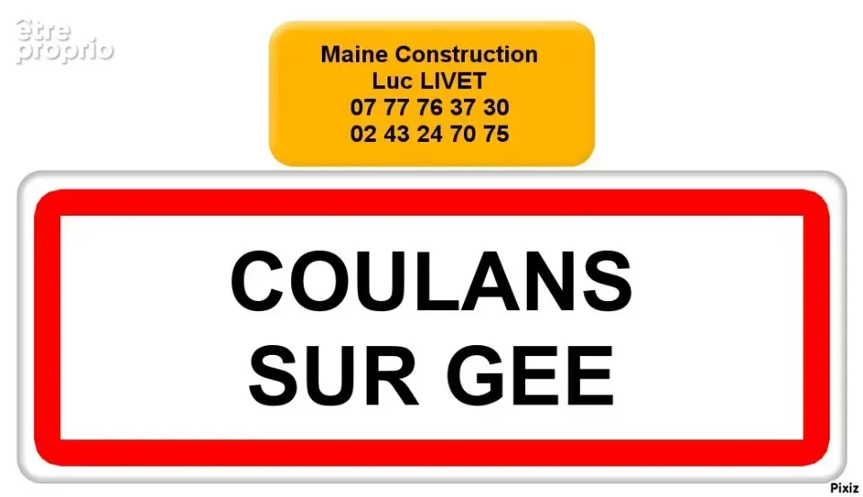 Terrain 395 m² à Coulans-Sur-Gee  - photo 3
