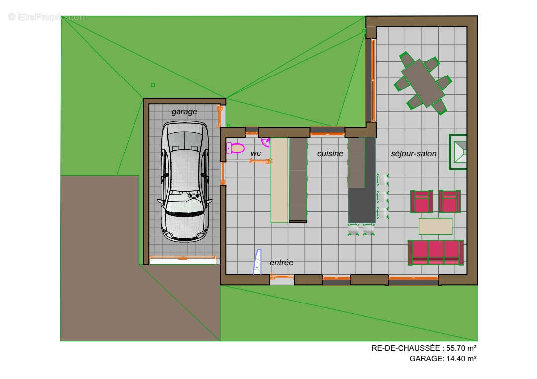 Maison à LE PLESSIS-BOUCHARD