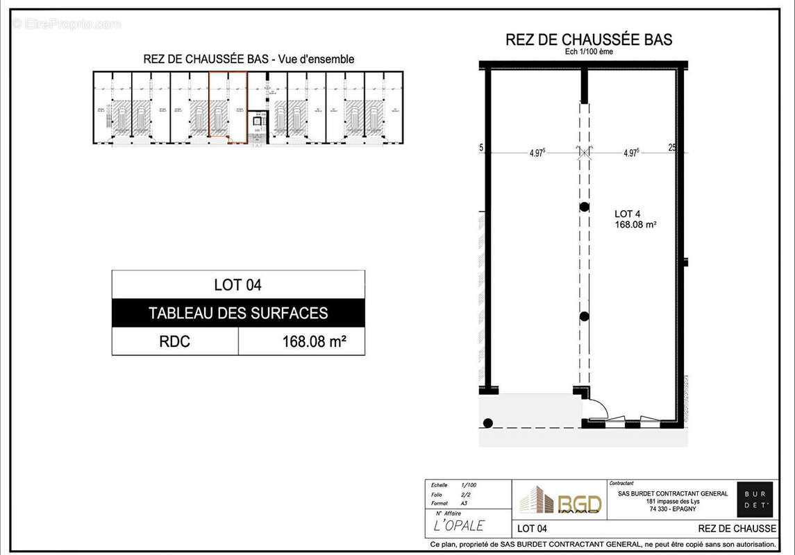 Local d activite de 168m2 - photo 3