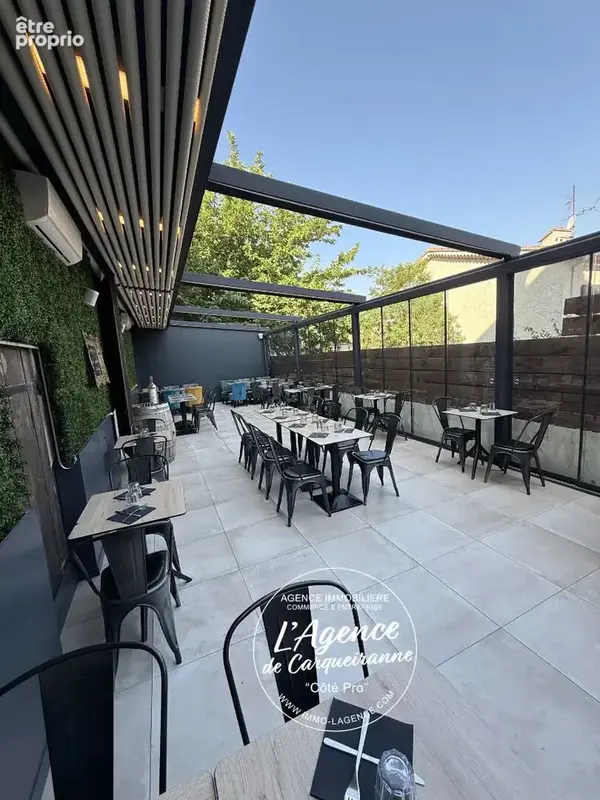 A vendre fonds de commerce restaurant 160 m2 entierement equipe avec terrasse bioclimatique au centre de la garde - photo 10