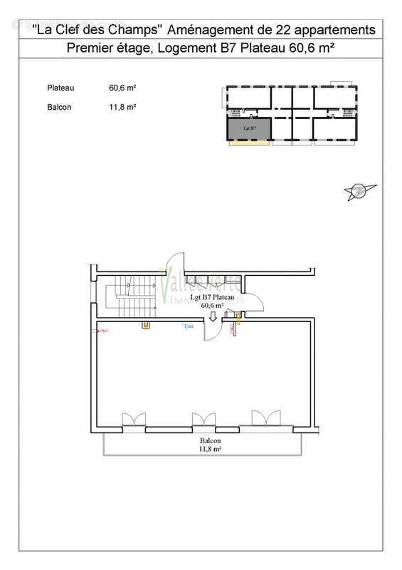 Appartement à SAINT-JEOIRE