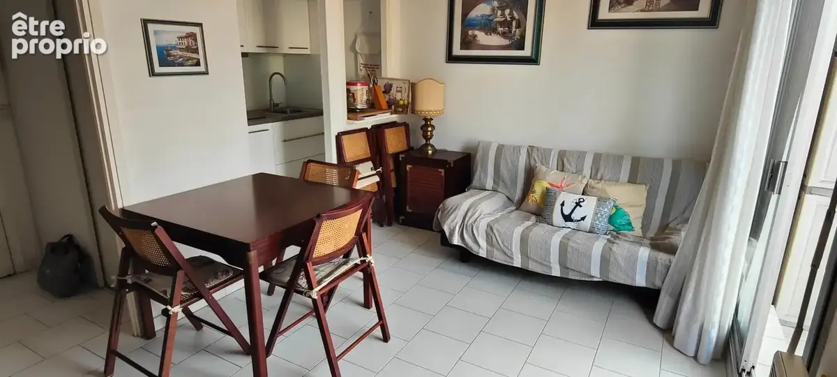 Appartement à vendre studio avec chambre cabine + parking sous sol - photo 2