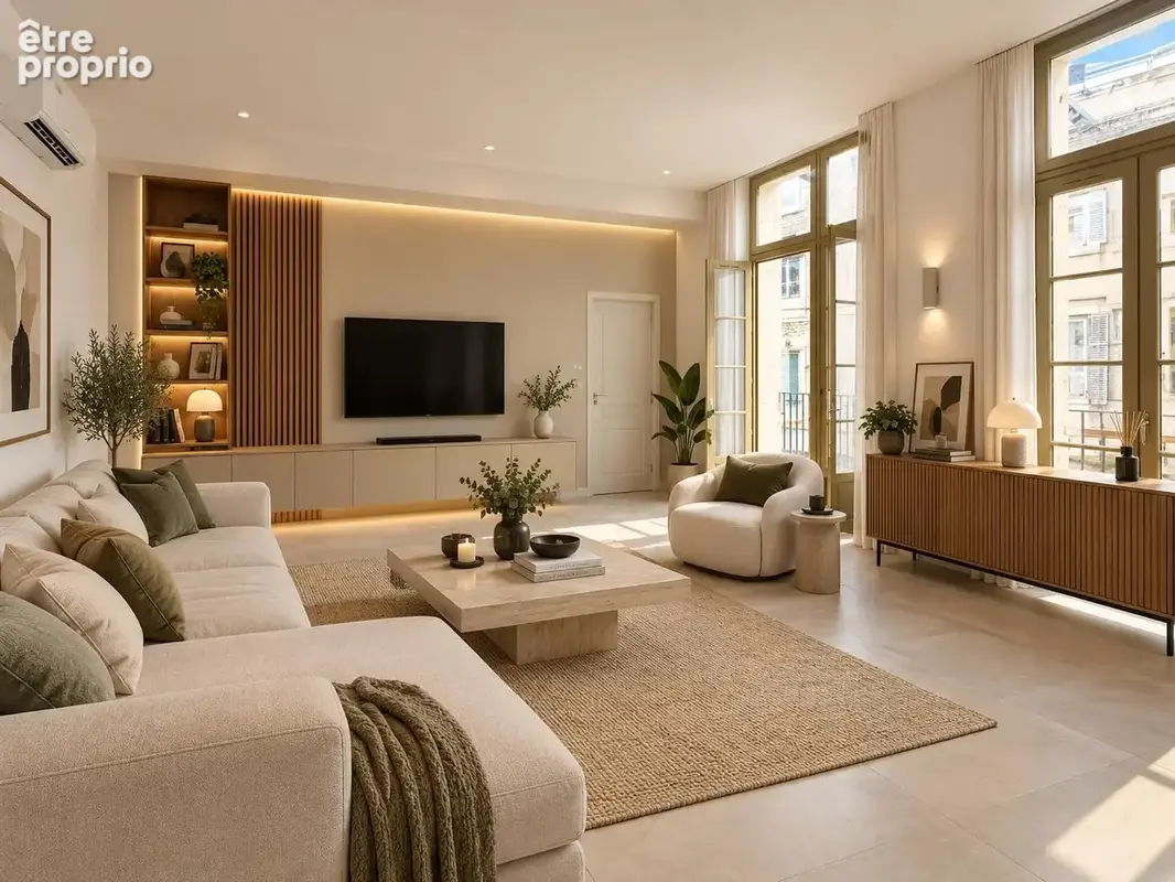NIMES QUARTIER CARNOT Splendide appartement 4 pièces de 103 m2 avec ascenseur, terrasse, place de parking - photo 2
