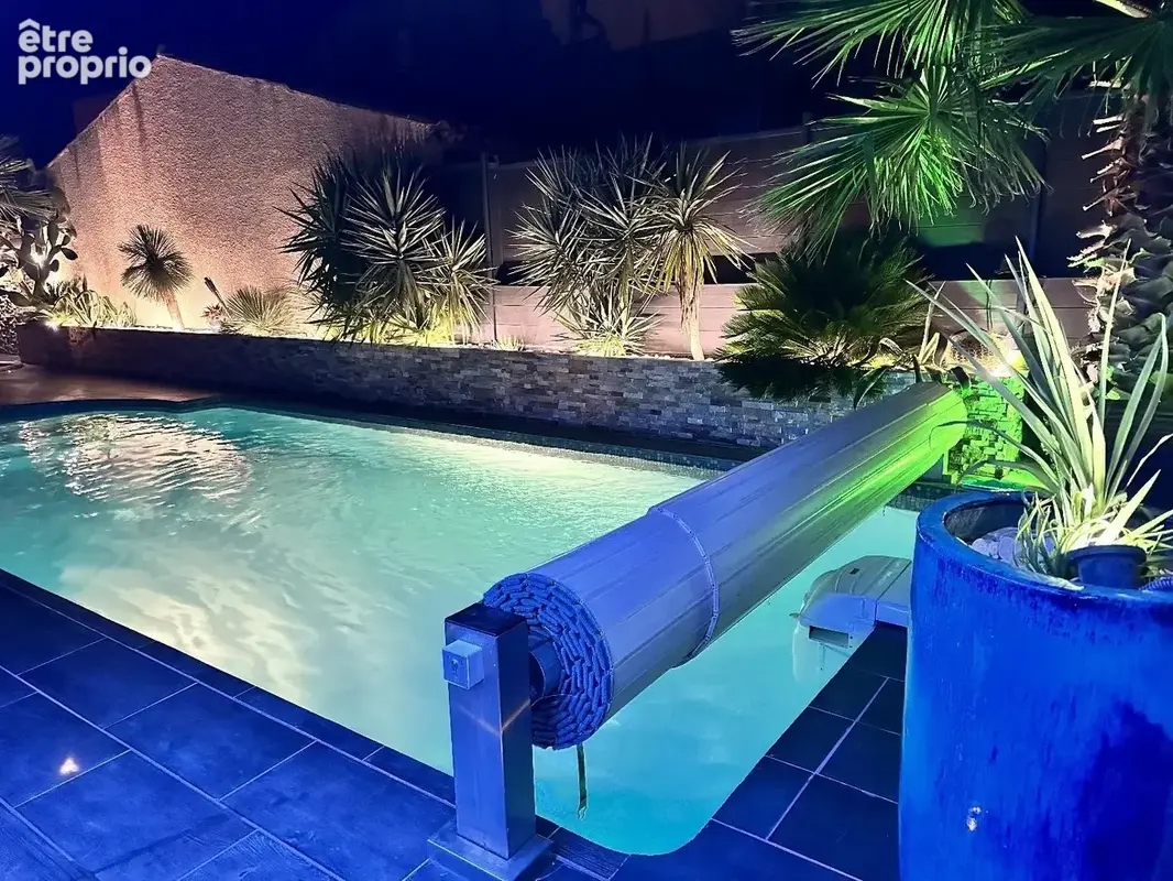 Côté Gigean : maison de plain-pied avec 4 chambres, piscine et garage. - photo 4