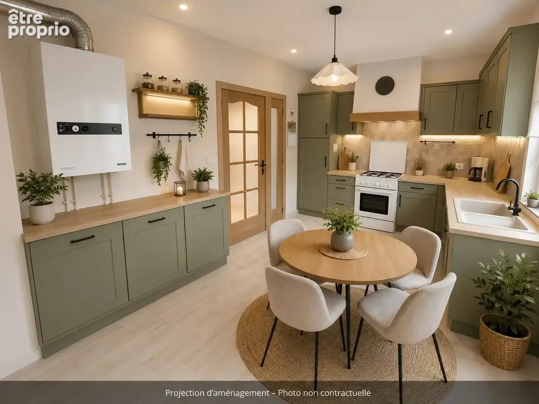 Maison 6 pieces de 102 m2 avec 5 chambres (quartier huchet) - photo 4