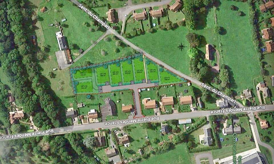 Terrain à BEUZEVILLE