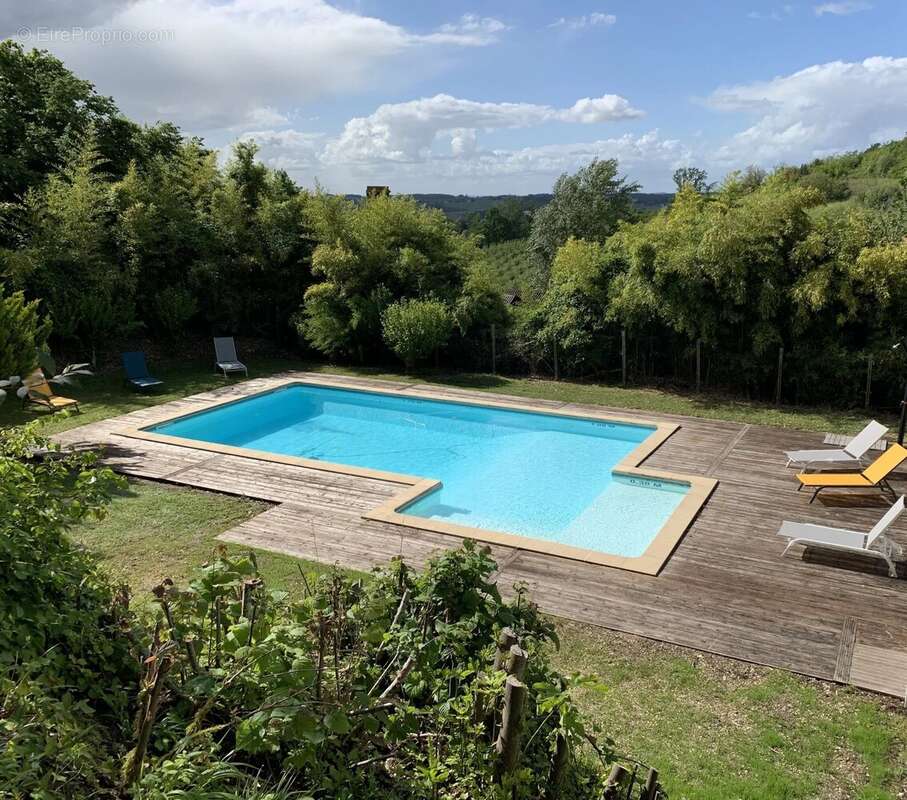 Maison en pierre avec piscine - photo 2