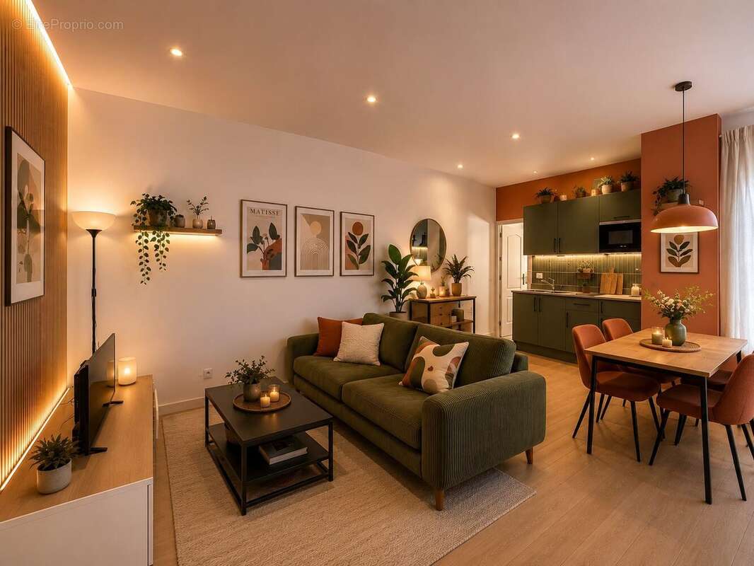 Appartement 38 m² à Paris-20e  - photo 2