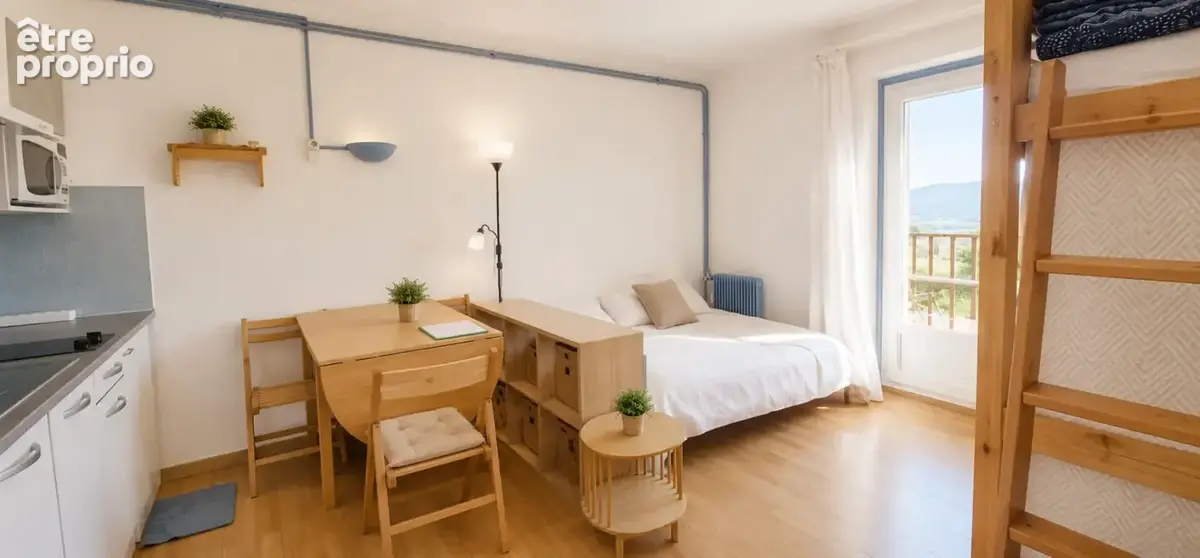 Appartement Les Angles 1 pièce(s) 21.74 m2 - photo 2