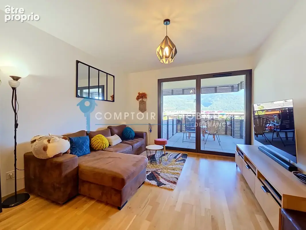 Appartement t3 a vendre - crolles 38920 - residence pmr de 2021 - terrasse vue belledonne - agence immobiliere - photo 7