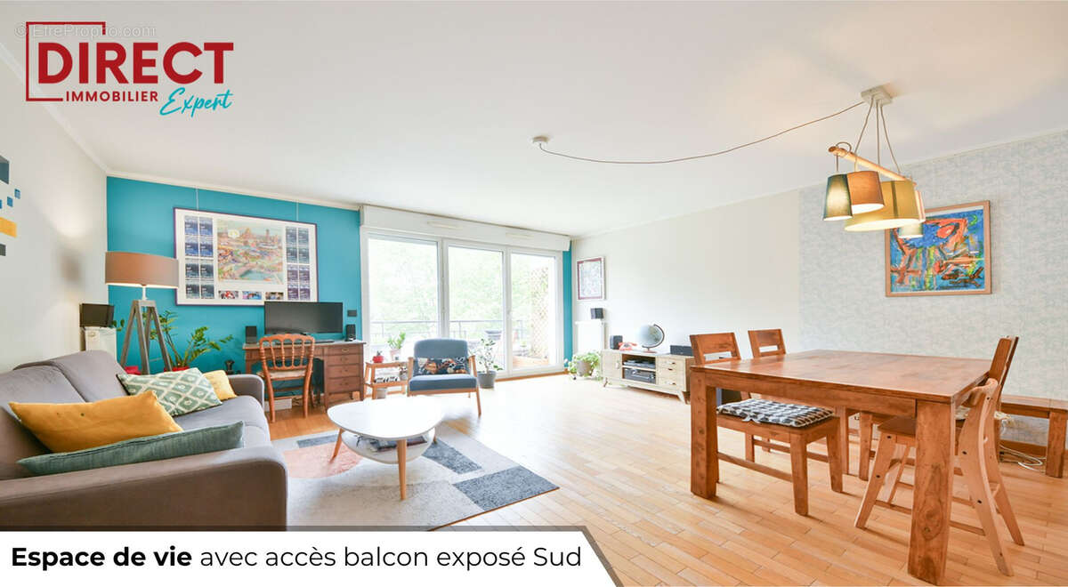 Alfortville nord : appartement 4p + balcon + parking - photo 4