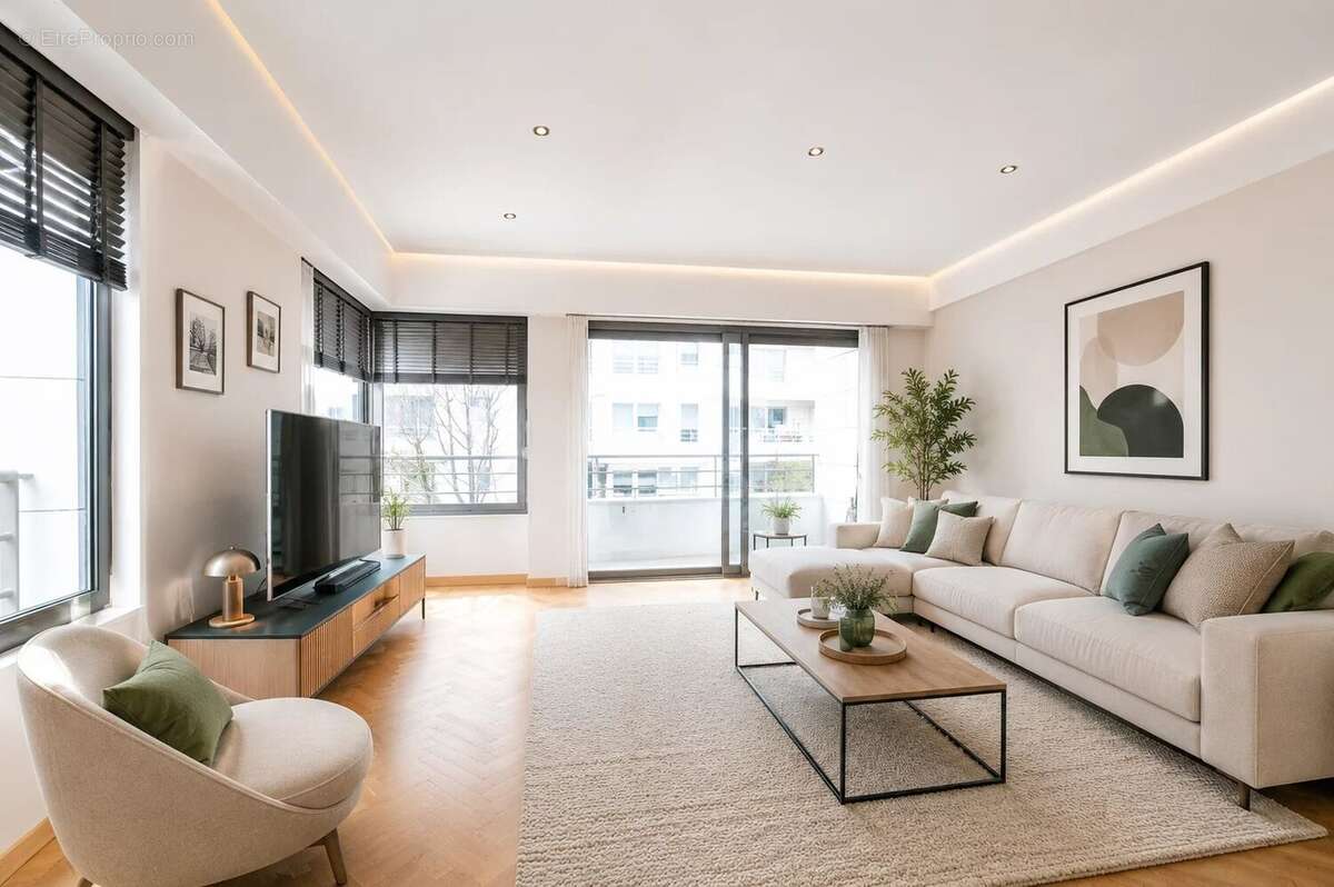 Levallois-greffulhe- 4 pieces - 3 chambres- balcons - parking - photo 2