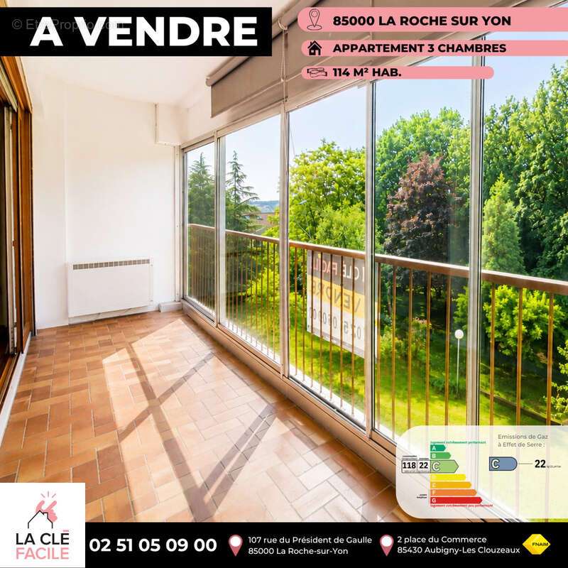 Appartement à LA ROCHE-SUR-YON