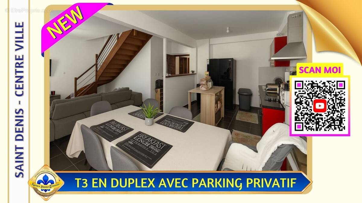 Appartement à SAINT-DENIS
