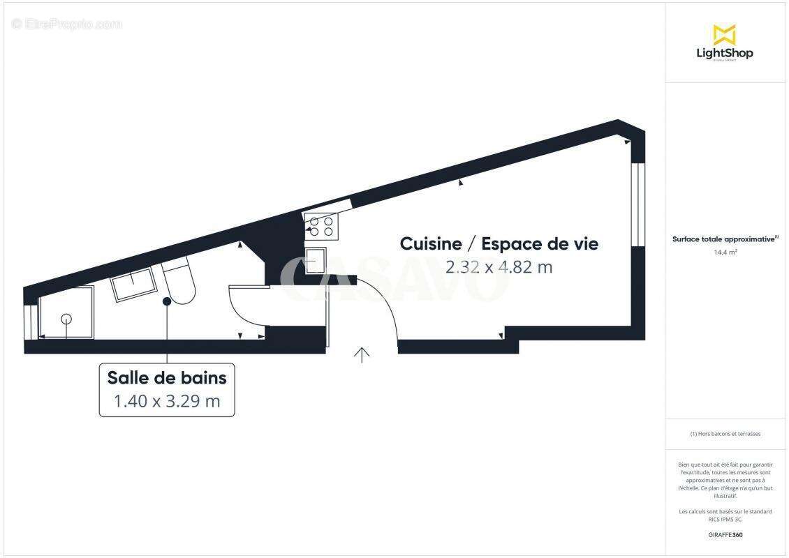 Appartement à SAINT-DENIS