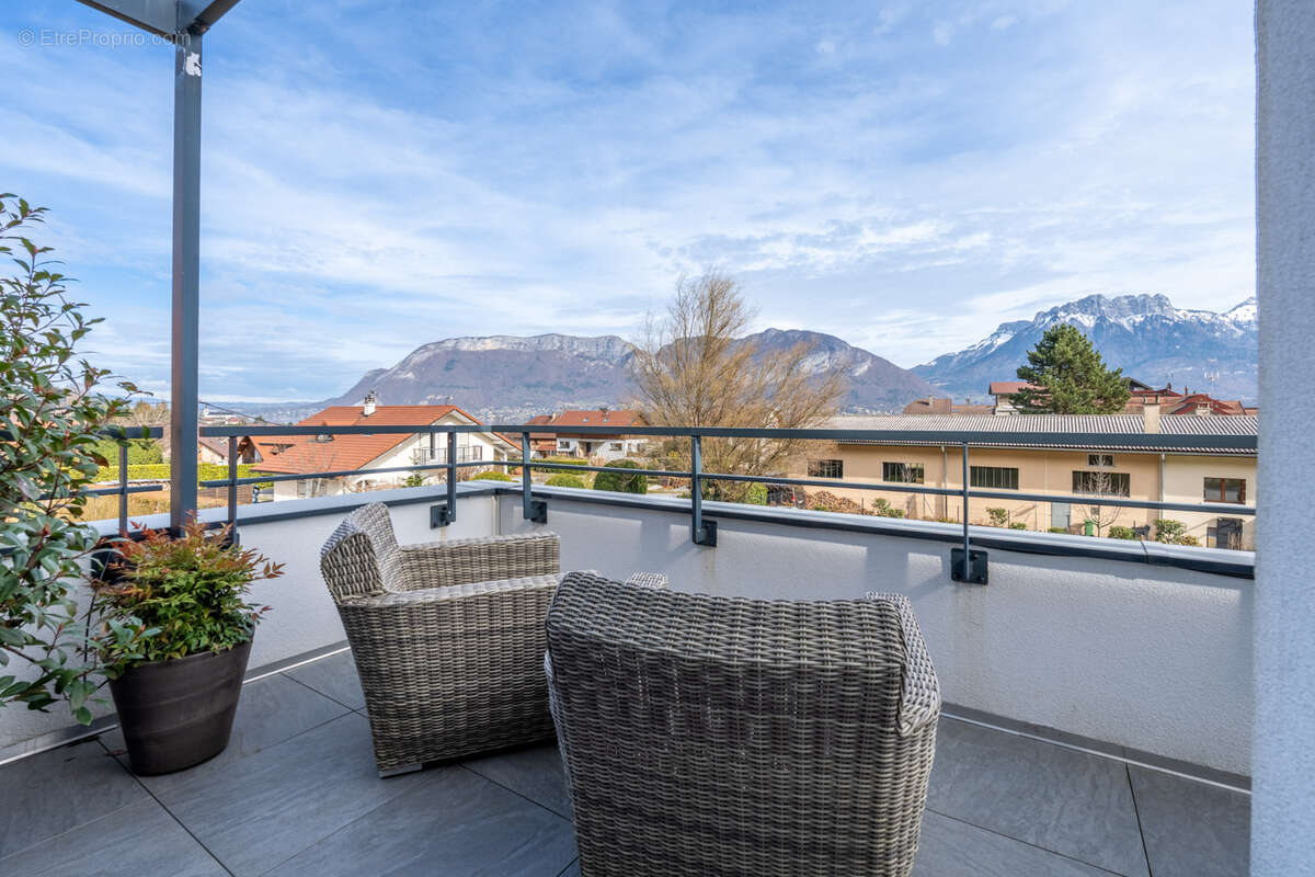SEVRIER - 85m2 - terrasse avec vue panoramique montagnes - photo 21