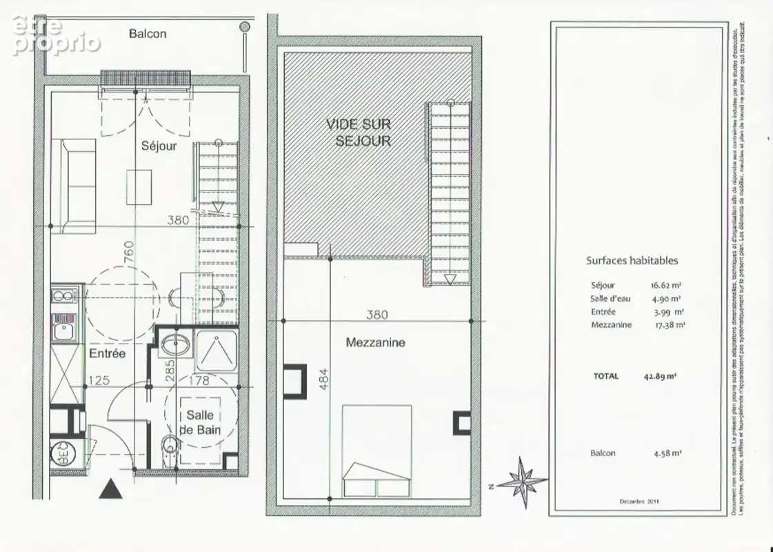Appartement 2 pièces 43 m² à vendre à Sautron (44880) - photo 2