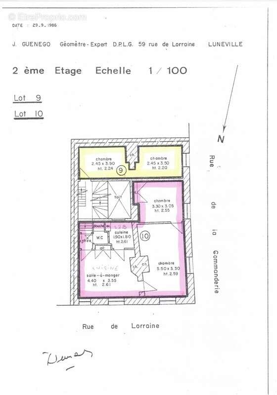 Appartement à LUNEVILLE