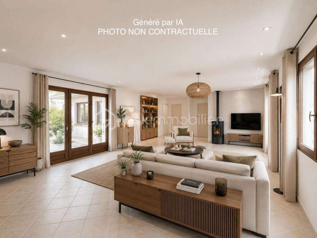 Maison de plain pied avec piscine - photo 6