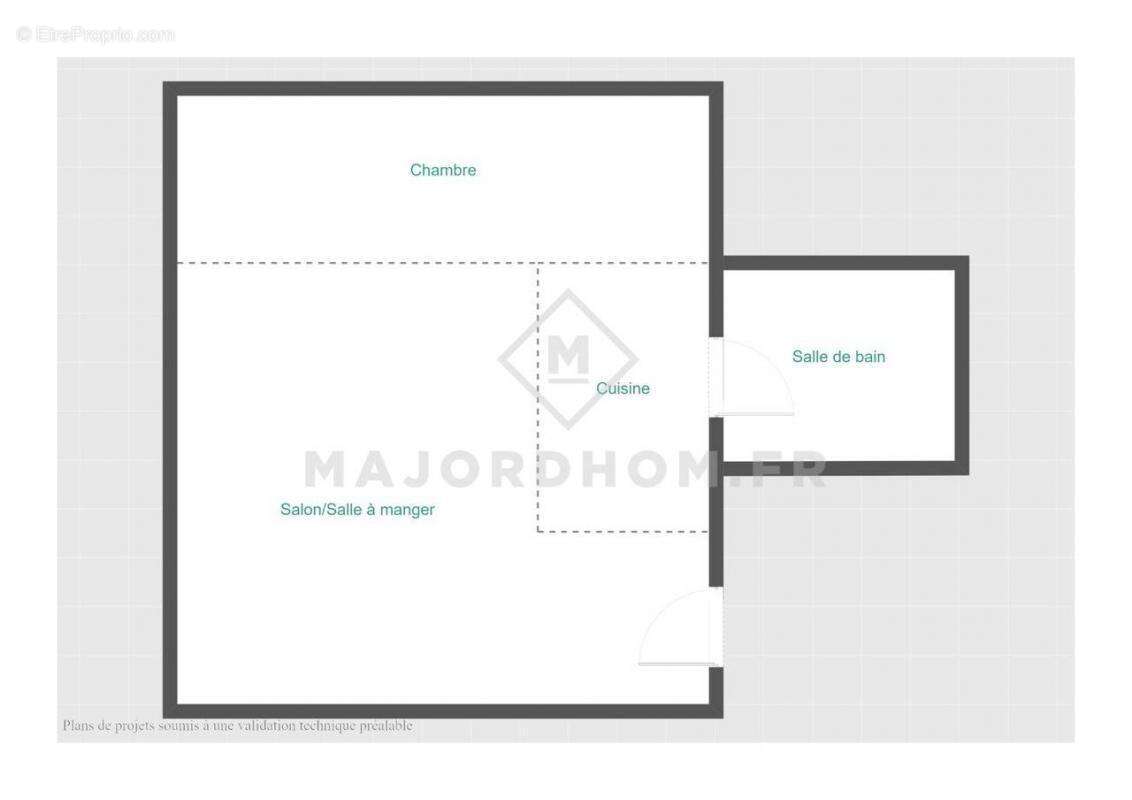 Appartement à MARSEILLE-7E